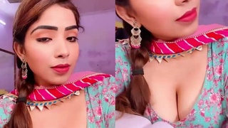 Watch Ayushi Jaiswal's Big Boobs Bounce in This Intense Video