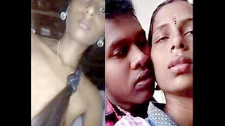 Tamil girl gets pounded by her boyfriend in a steamy video