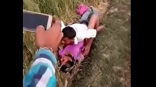Village couple caught having sex in the open