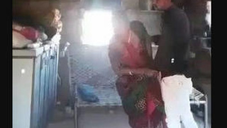 Young Indian bhabi gets fucked by village boy in tagged video