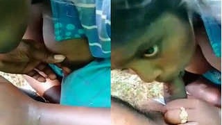 Watch a Tamil woman give a passionate blowjob in this video