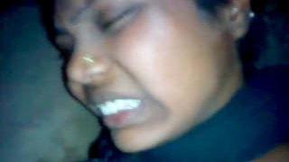 Stunning girl experiences intense pain during sex