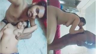 Indian lover's sensual romance and oral pleasure