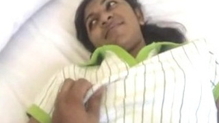 Sri Lankan girlfriend enjoys steamy sex with neighbor