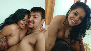 NRI babe gives a hot blowjob in desi style