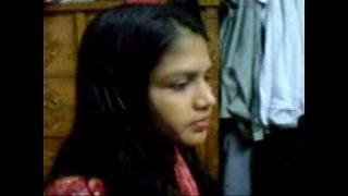 Desi hottie enjoys getting ready with dewar before having sex