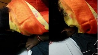 Indian wife performs oral sex on her husband