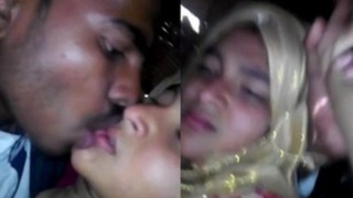 Beautiful couple engages in rough sex in desi video