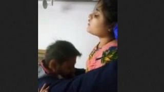 Beautiful Asian girlfriends have fun in steamy sex video