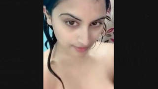 Gunjan Aras flaunts her big boobs and pussy in this steamy video