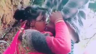 Desi village bhabi gets fucked in the open