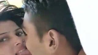 Cute couple caught on camera having sex