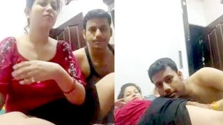 Large Desi family's fun and games in this great clip