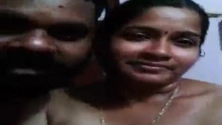 Indian aunty and husband enjoy passionate sex in Tamil video