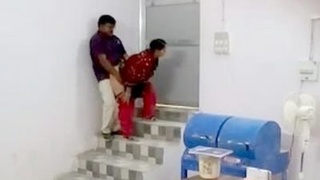 Caught on camera: office romance between boss and employee