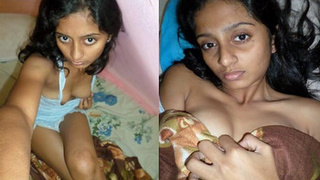 Desi bhabi Neha indulges in footjob with her black lover