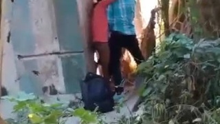 Desi college student's outdoor fucking video goes viral
