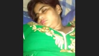 Bhabi's husband enjoys fingering her while she sleeps