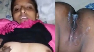 Indian girl gets filled with creamy cum