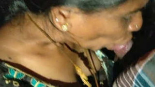 Indian divorced mother gives oral pleasure to her son