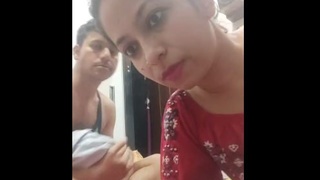 Indian couple salsa in steamy video
