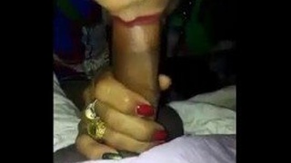 Bhabi bride sucking cock in amateur video