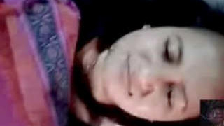 Assami girl pleasures herself with her fingers in a video call