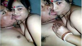 Desi babe gives a blowjob and gets fucked by a guy who likes her big boobs