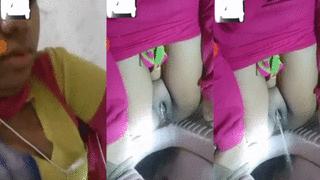 Dehati girl's MMS video of peeing to arouse your sexual desires
