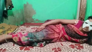 Indian wife's first anal experience captured on camera