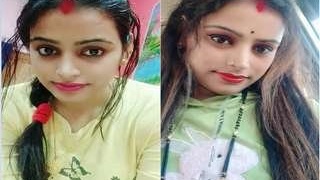 Sexy Indian bhabhi on video call