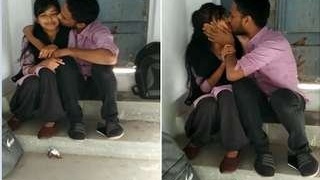 Odia CLG lover passionately kissing in public