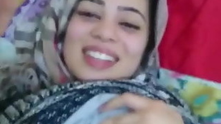 Cooky-themed pornographic video featuring a Muslim woman