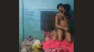Rural couple engages in sexual activity