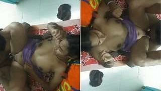 Desi wife gives a deepthroat blowjob and gets analized by her husband