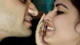 Romantic Indian couple shares intimate moments in video