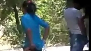 Desi Indian girl's outdoor sex video in the park