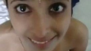 Indian wife caught in the act of cheating with cum in her mouth