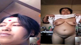 Assamese auntie reveals her intimate parts to her young nephew