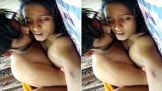 Indian girl gets anal pleasure with her lover