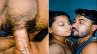 Exclusive video of Desi lover standing and fucking