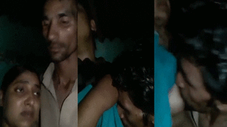 Watch a rural couple in India have sex on selfie camera