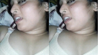 Big boobs Indian couple enjoy a steamy romance in part 2 of their amateur video
