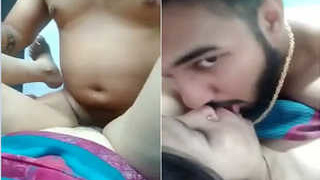 Amateur Indian girl with huge breasts enjoys oral and vaginal sex