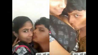 Sense of intimacy: Tamil lovers' passionate kissing and breast sucking video leaked