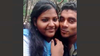 Indian couple's outdoor romance captured on camera