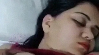 Bhabhi's big boobs steal the show as devar fondles her in this sexy video