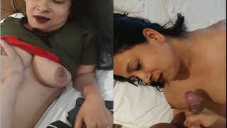 Desi amateur gets paid for a blowjob and fucked
