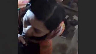 Desi Bhabhi's Skillful Blowjob
