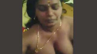 A Malayali aunt gives a sensual blowjob to her former boyfriend